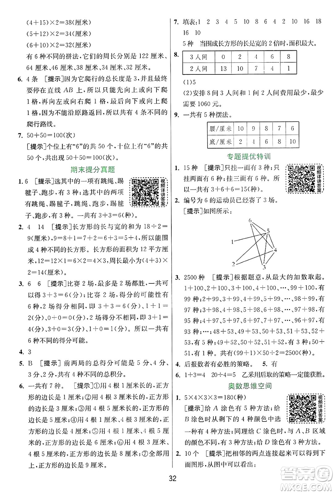 江蘇人民出版社2024年秋春雨教育實驗班提優(yōu)訓練五年級數(shù)學上冊蘇教版江蘇專版答案