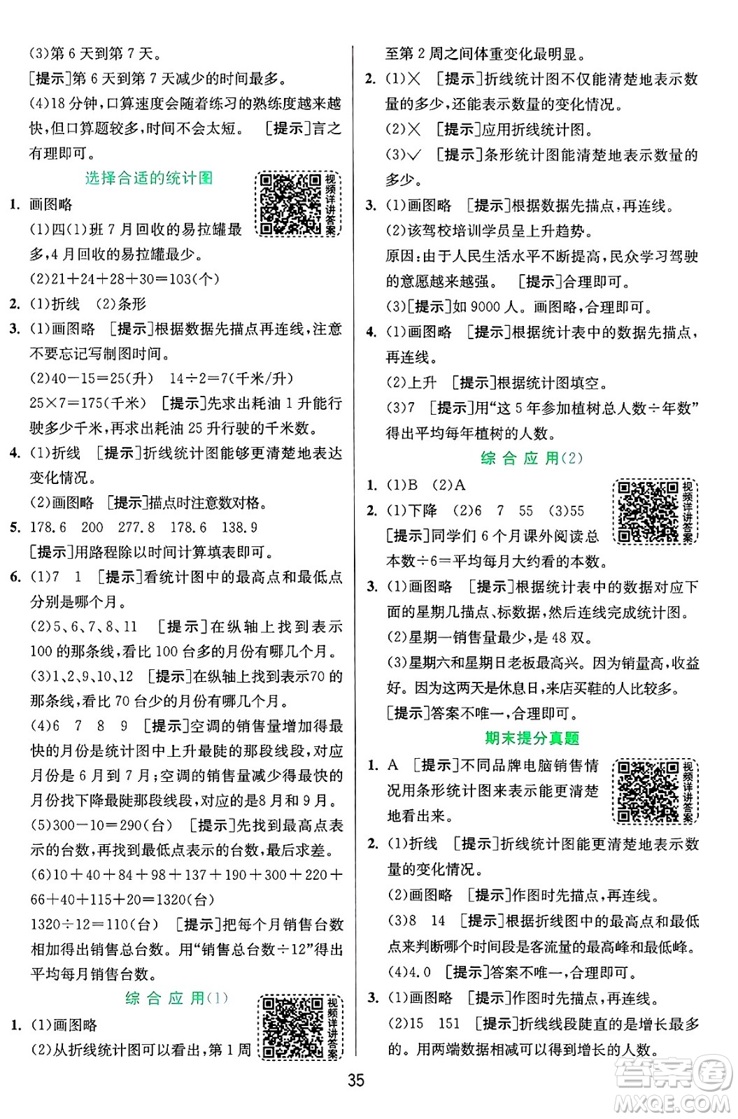 江蘇人民出版社2024年秋春雨教育實(shí)驗(yàn)班提優(yōu)訓(xùn)練五年級數(shù)學(xué)上冊青島版山東專版答案