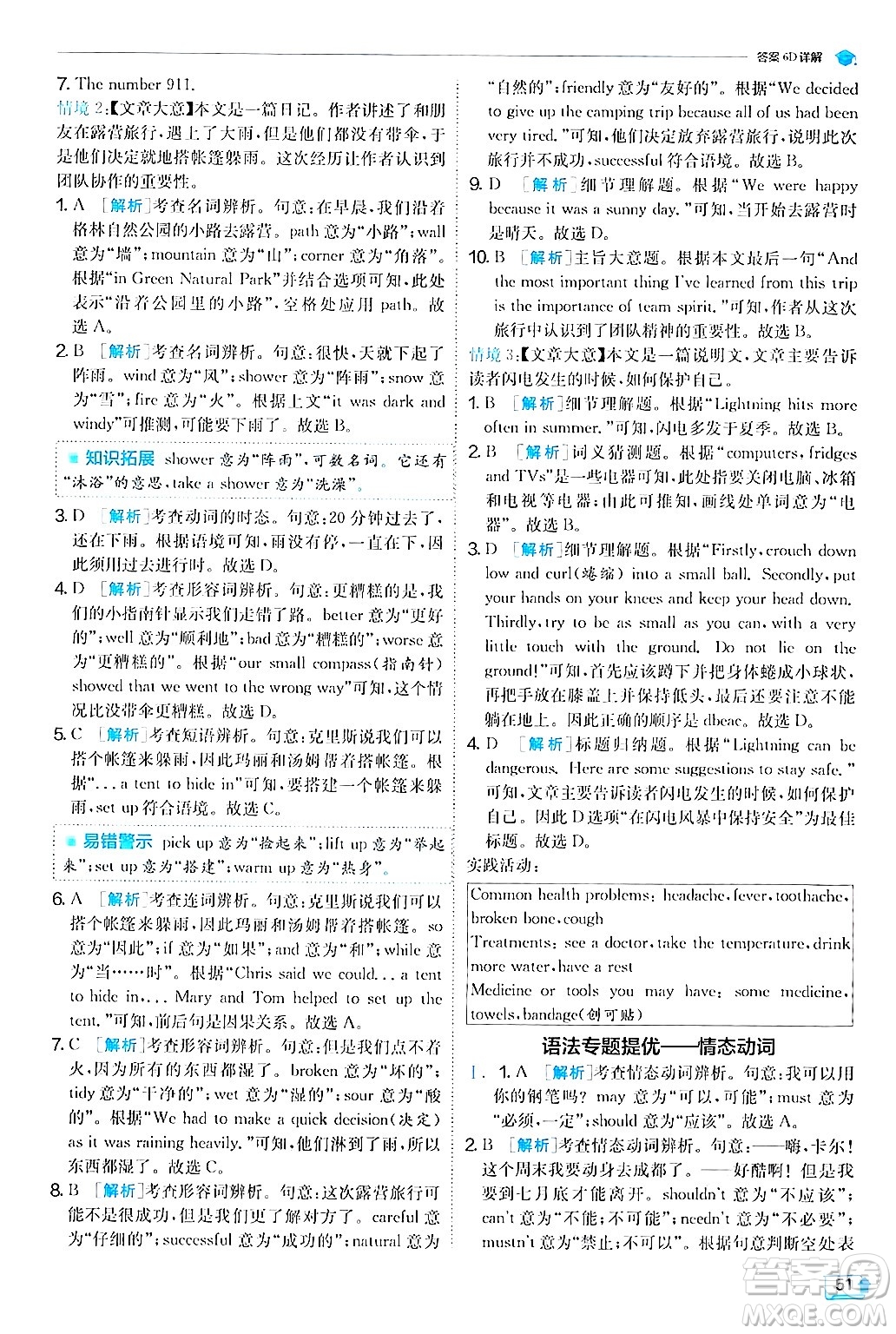 江蘇人民出版社2024年秋春雨教育實(shí)驗(yàn)班提優(yōu)訓(xùn)練八年級(jí)英語(yǔ)上冊(cè)外研版答案
