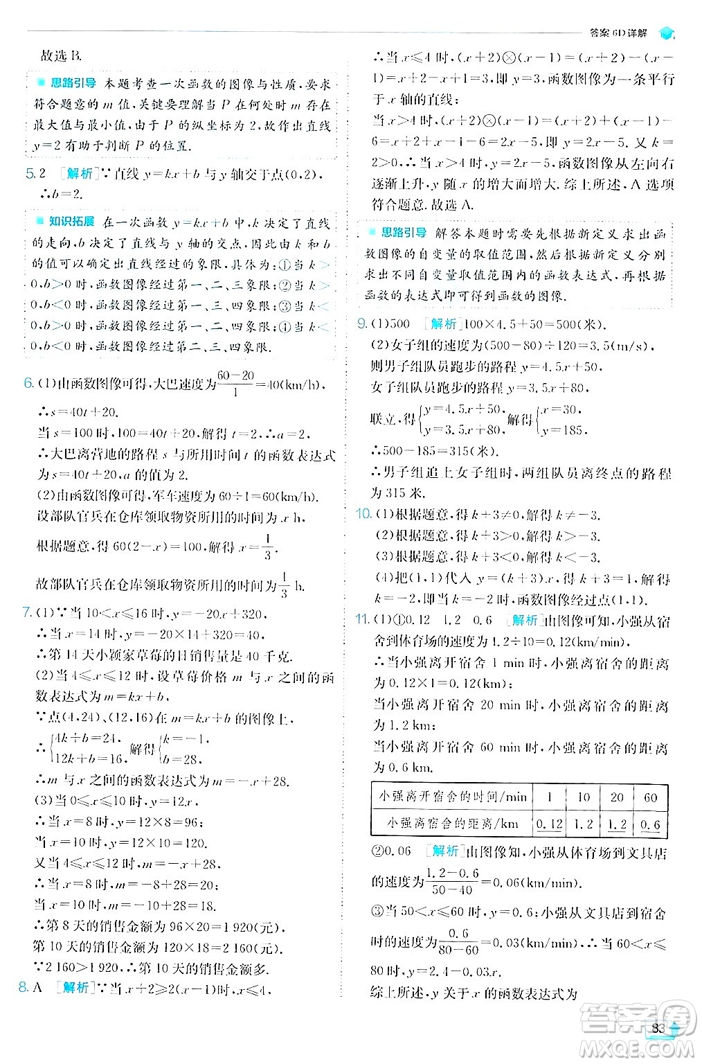 江蘇人民出版社2024年秋春雨教育實(shí)驗(yàn)班提優(yōu)訓(xùn)練八年級(jí)數(shù)學(xué)上冊蘇科版答案