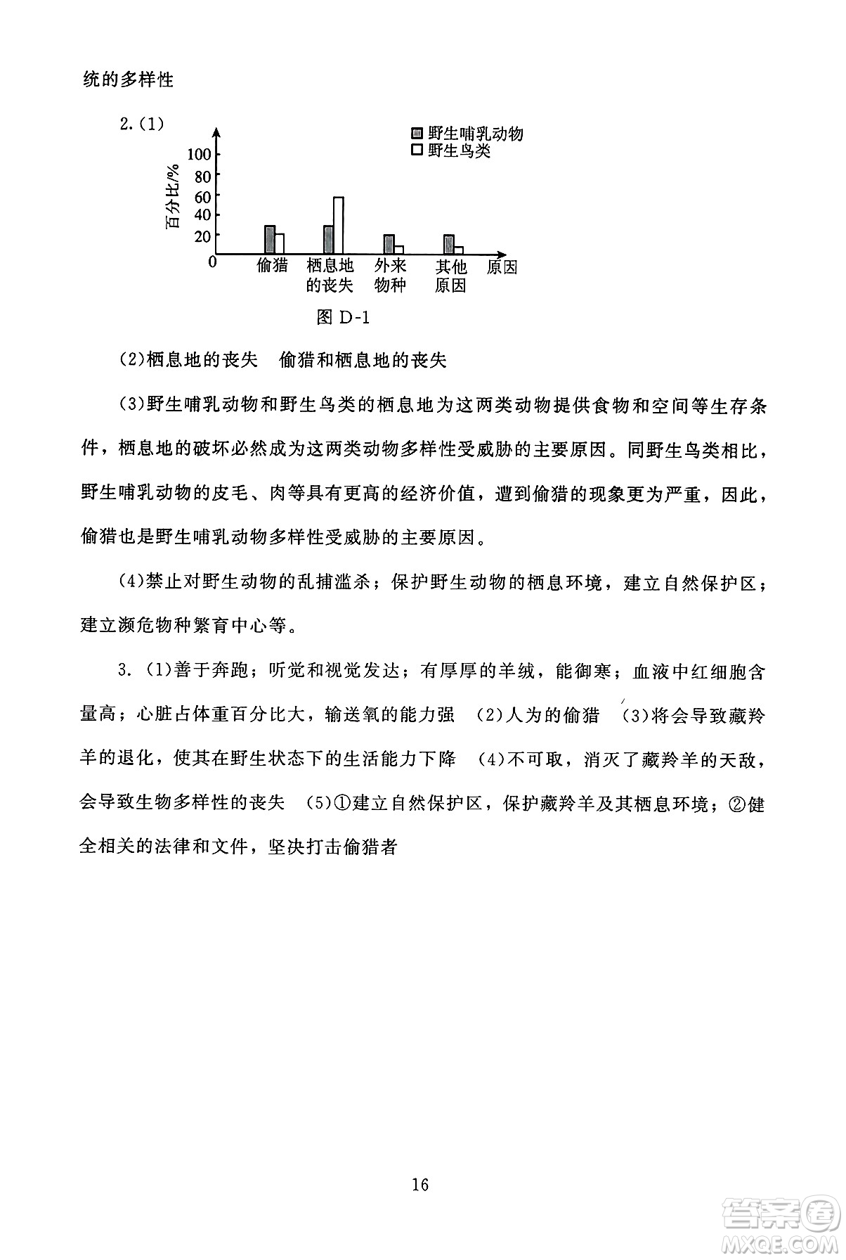 北京師范大學(xué)出版社2024年秋京師普教伴你學(xué)同步學(xué)習(xí)手冊(cè)八年級(jí)生物學(xué)上冊(cè)人教版答案