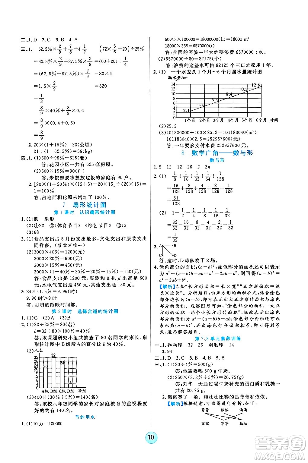 天津科學(xué)技術(shù)出版社2024年秋云頂課堂六年級(jí)數(shù)學(xué)上冊(cè)人教版答案