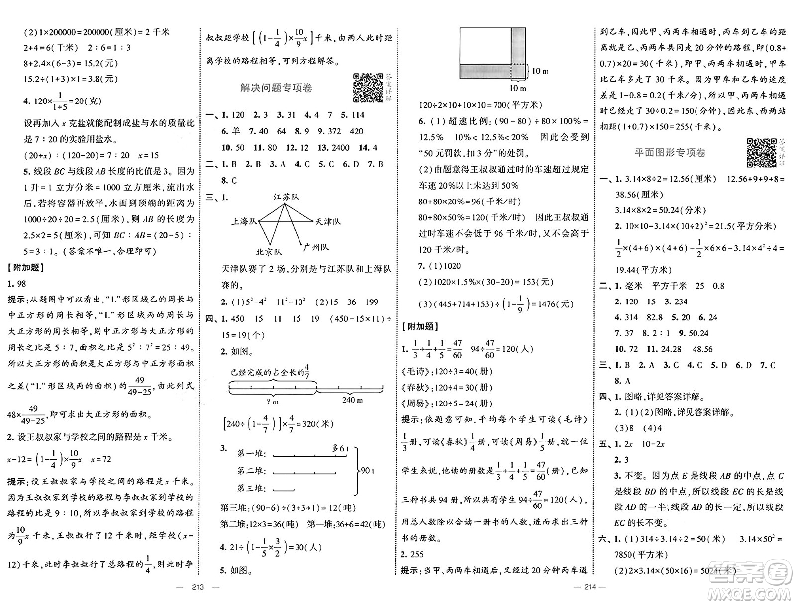 寧夏人民教育出版社2025年春經(jīng)綸學(xué)霸學(xué)霸提優(yōu)大試卷六年級(jí)數(shù)學(xué)下冊(cè)江蘇國(guó)際版答案