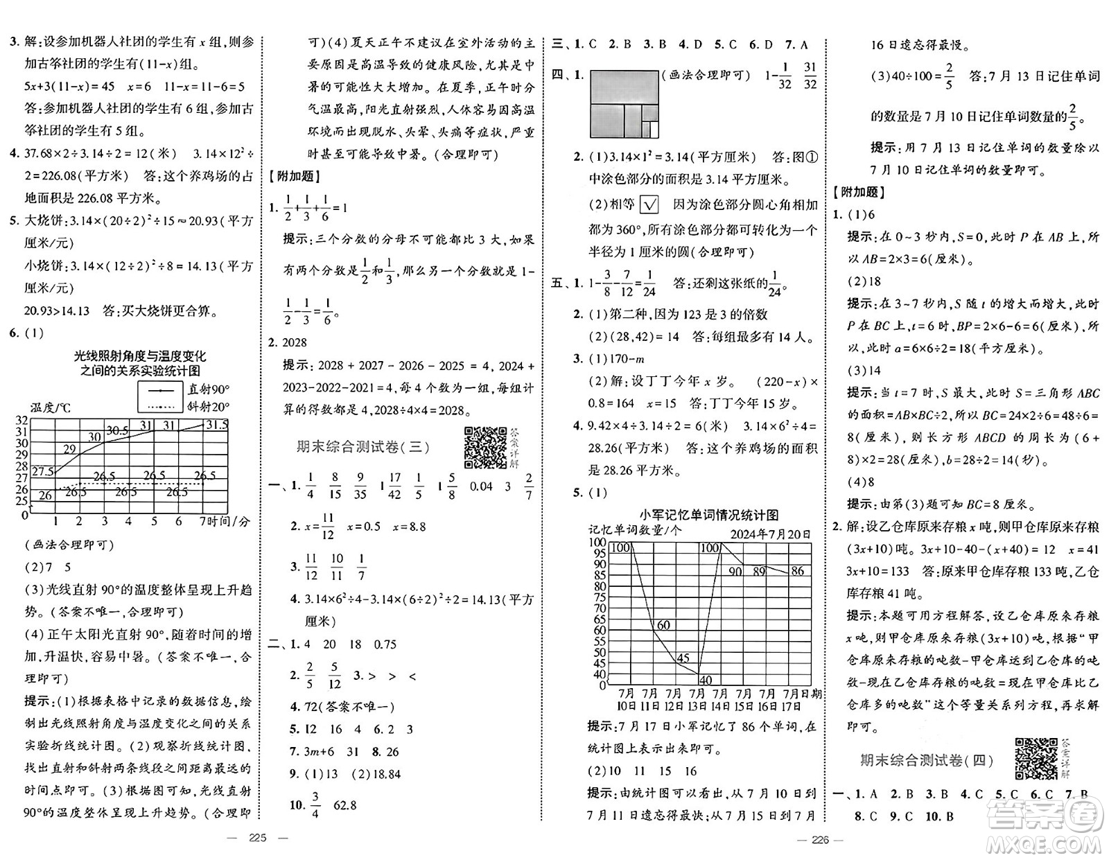 寧夏人民教育出版社2025年春經(jīng)綸學(xué)霸學(xué)霸提優(yōu)大試卷五年級(jí)數(shù)學(xué)下冊(cè)江蘇國(guó)際版答案