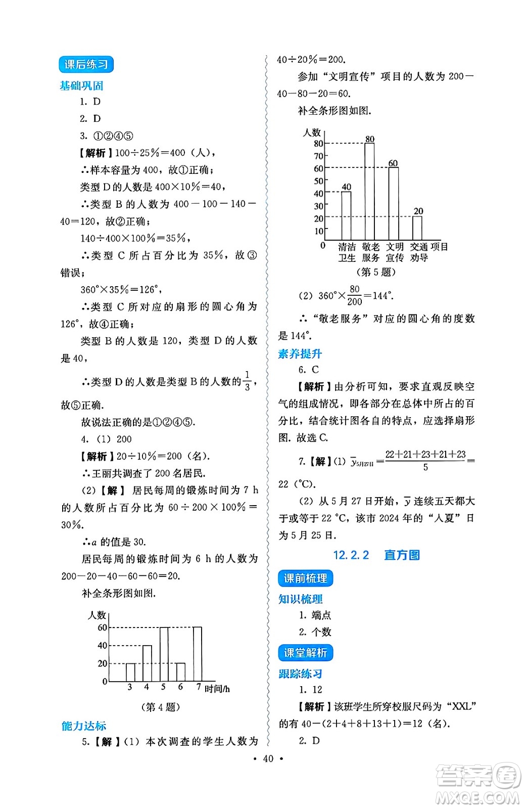 人民教育出版社2025年春人教金學(xué)典同步練習(xí)冊同步解析與測評七年級數(shù)學(xué)下冊人教版答案