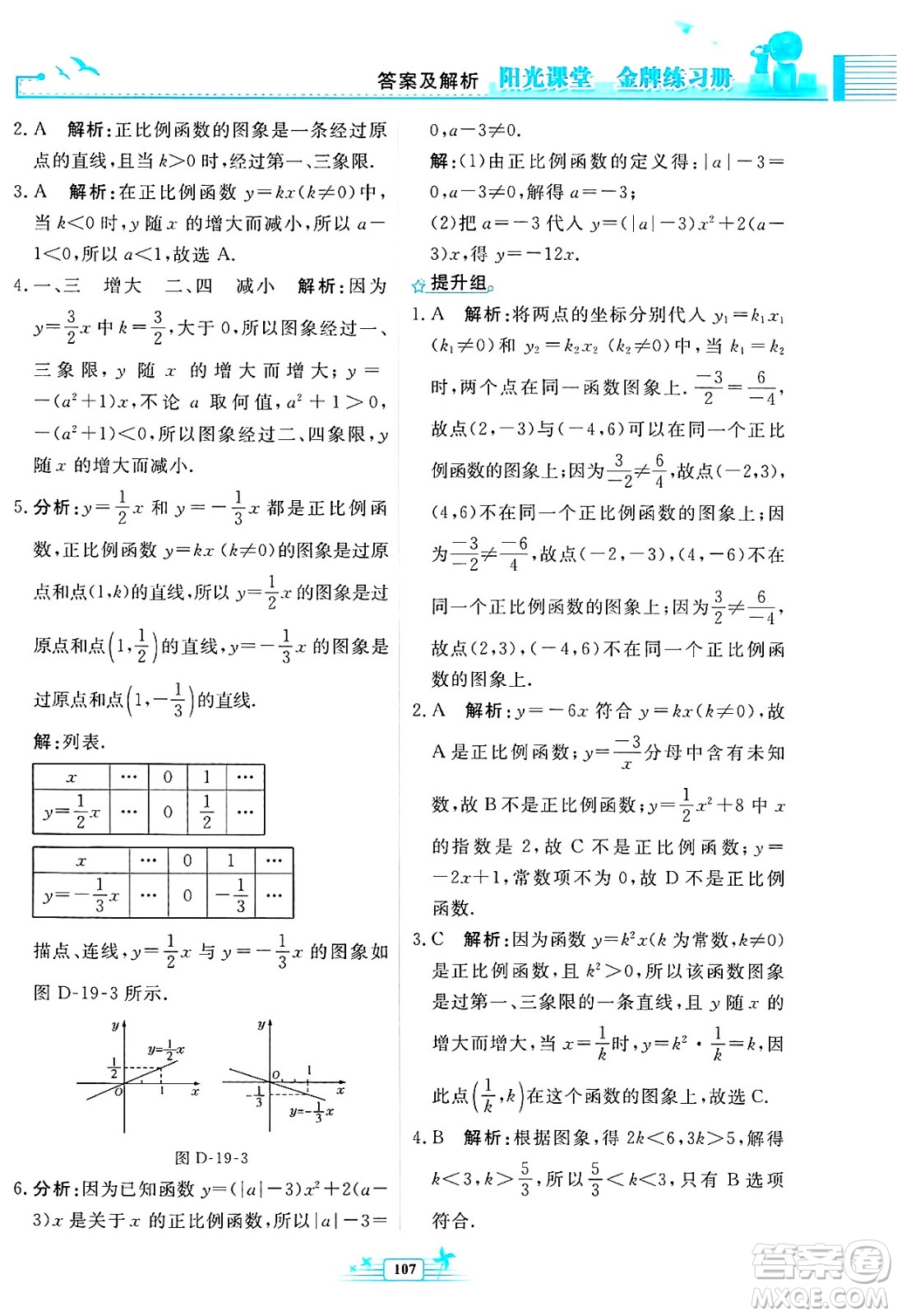 人民教育出版社2025年春陽(yáng)光課堂金牌練習(xí)冊(cè)八年級(jí)數(shù)學(xué)下冊(cè)人教版福建專(zhuān)版答案
