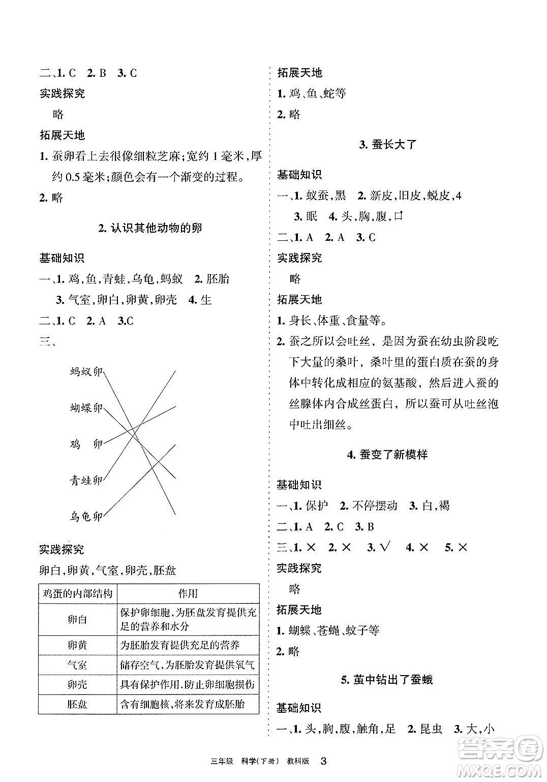 寧夏人民教育出版社2025年春學(xué)習(xí)之友三年級(jí)語文下冊(cè)通用版答案