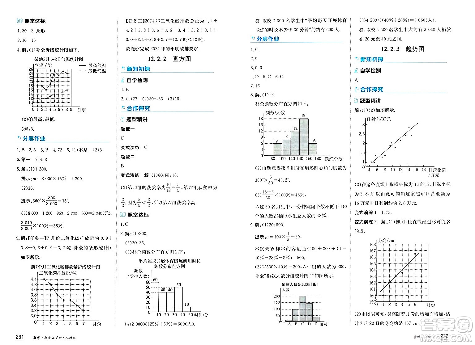 黑龍江教育出版社2025年春資源與評價七年級數(shù)學下冊人教版答案