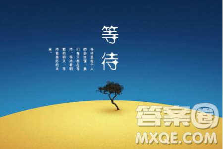 生活中我們常常會陷入等待材料作文800字