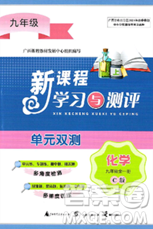 廣西師范大學出版社2025年春新課程學習與測評單元雙測九年級化學下冊C版魯教版答案