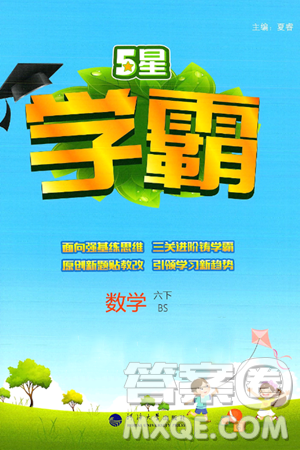河海大學出版社2025年春5星學霸六年級數(shù)學下冊北師大版答案