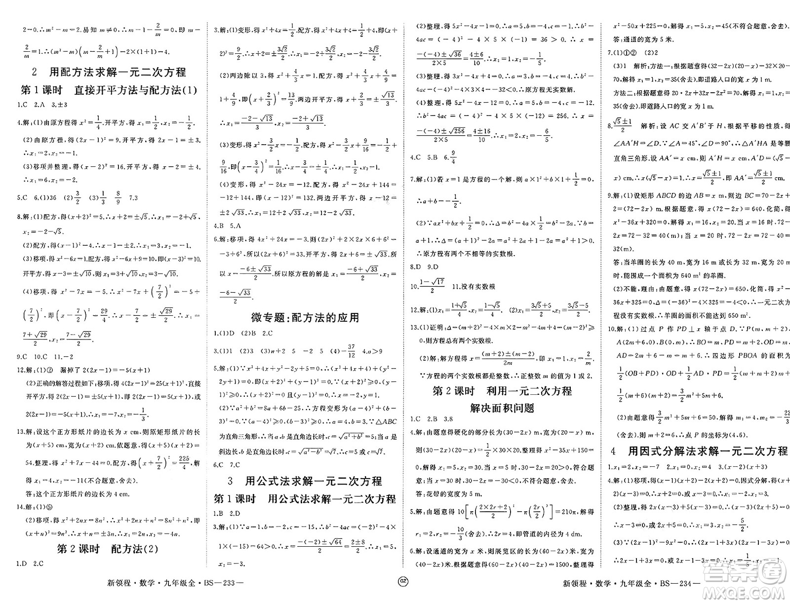 延邊大學出版社2025年春優(yōu)翼新領程九年級數學下冊北師大版貴州專版答案
