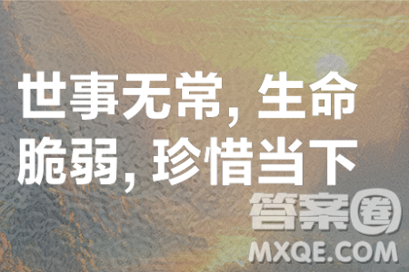 珍視當下初中作文600字 關于珍視當下的材料作文600字