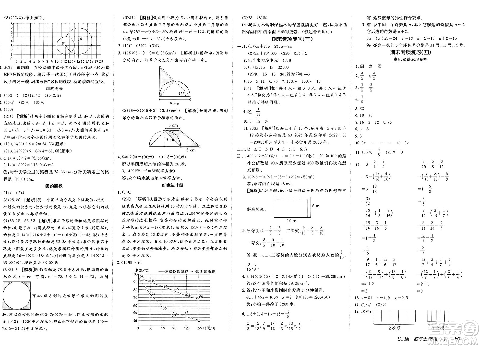 新疆青少年出版社2025年春神龍教育非常海淀單元測試AB卷五年級數(shù)學(xué)下冊蘇教版答案